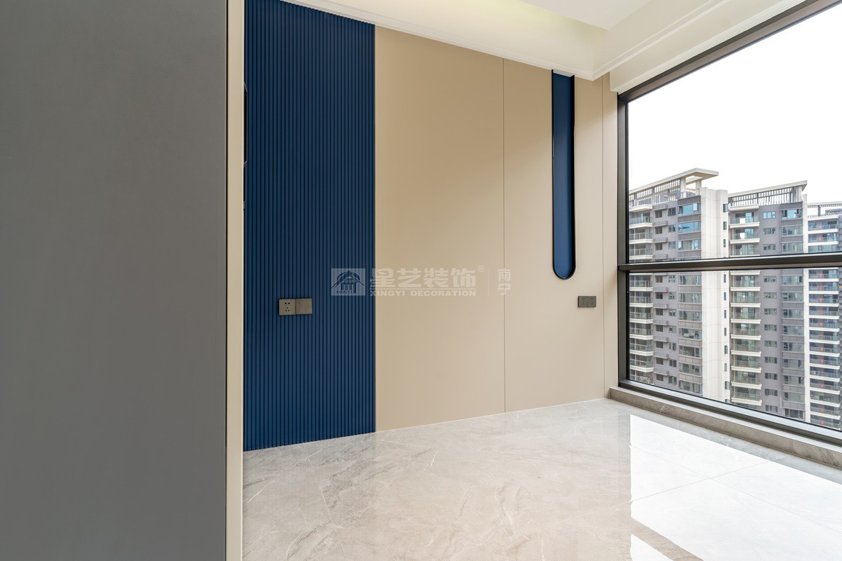 建發央璽129平現代奶油風兒童房裝修實景